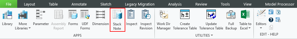 Starting via the GENIUS TOOLS in the ribbon menu