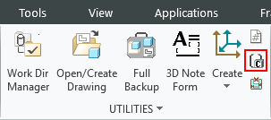 Start via GENIUS TOOLS ribbon menu Start via GENIUS TOOLS ribbon menu