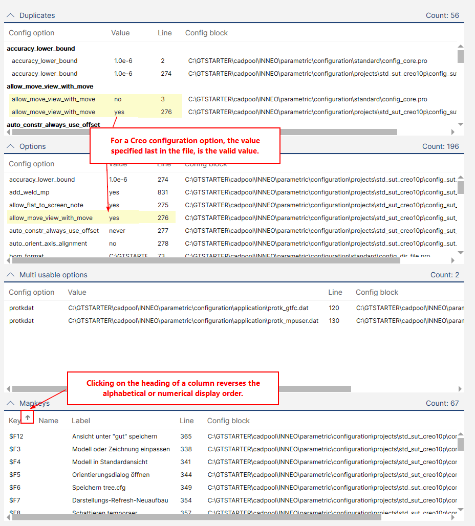 Analyze dialog Analyze dialog
