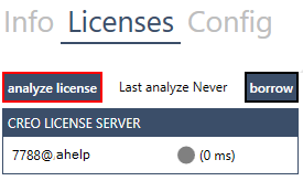 License tab until version 8.0.0.0