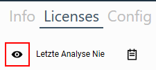 License tab from version 8.0.0.0